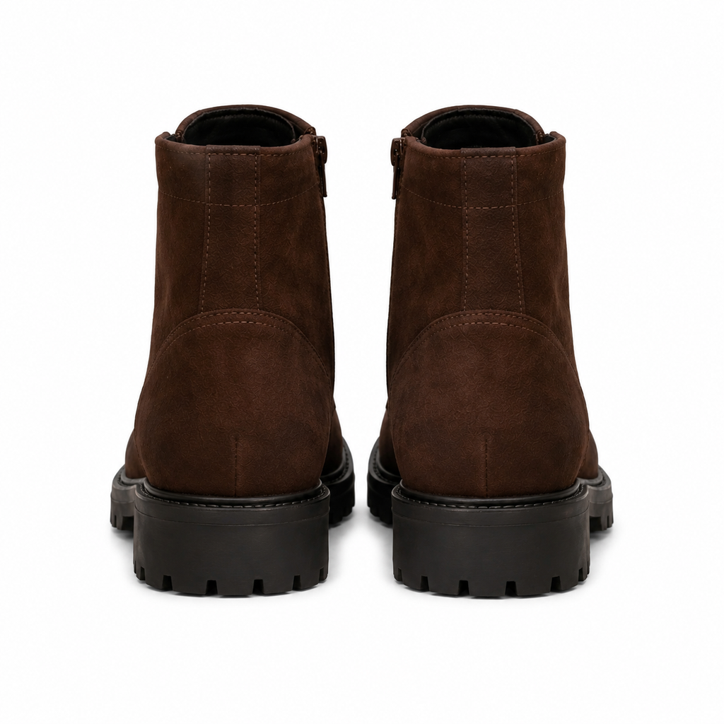 Classic Suede Zip Boot