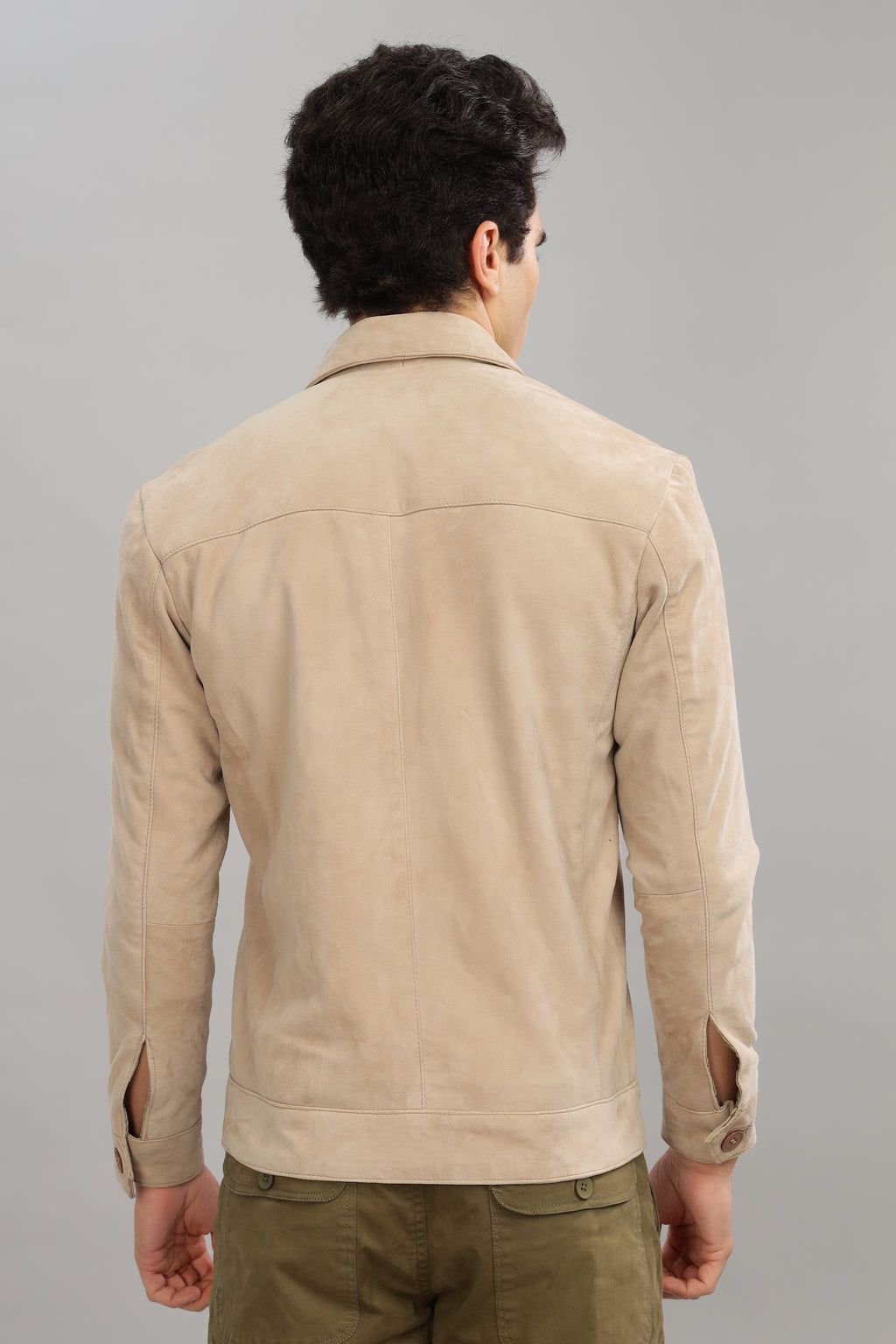 Suede Trucker Jacket