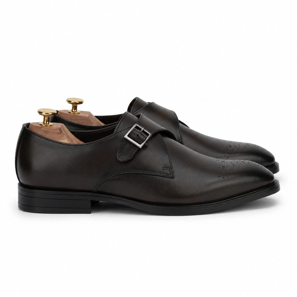 Single monk dark brown
