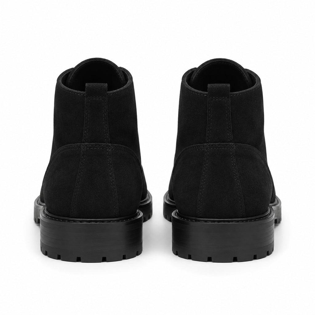 Black zip boot