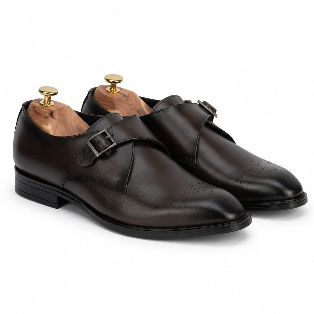 Single monk dark brown