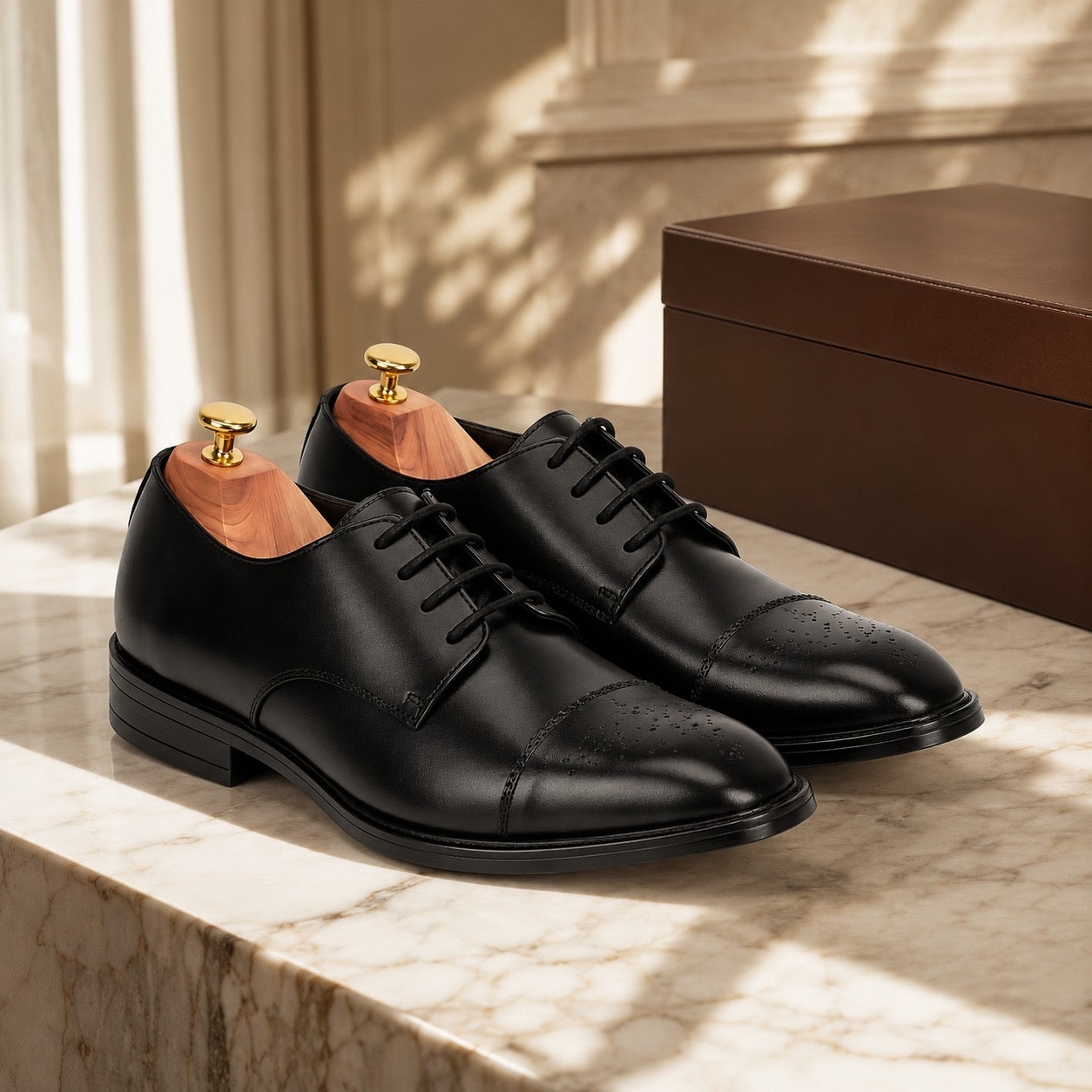 CAP toe -Black