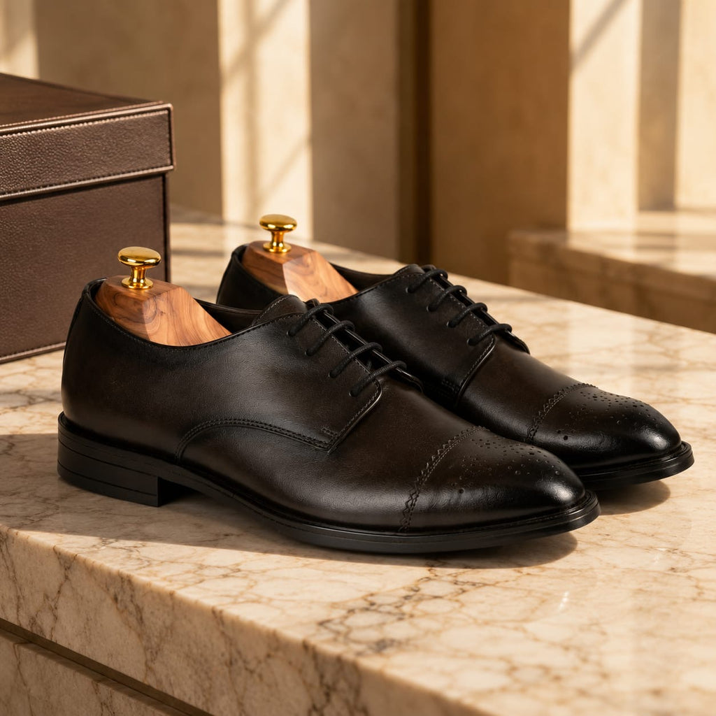 CAP Toe -Brown