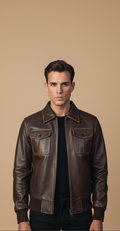 Brown Bomber Jacket