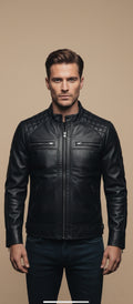 Black Nappa Jacket