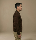 Chocolate Brown Suede Jacket