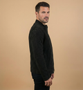 Charcoal Black Suede Jacket