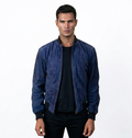 Suede Bomber Jacket